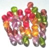 25 8mm Faceted Carnival Mix